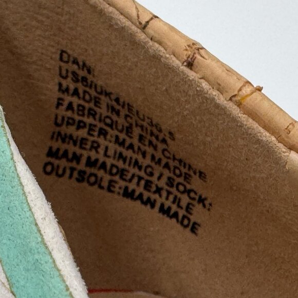 ShoeDazzle Shoes Womens Size 6 Multicolor Cork Stiletto High Heels Pointed Toe - Picture 9 of 9